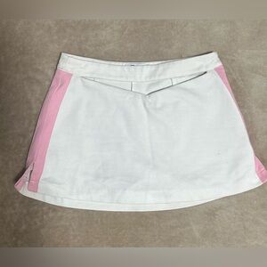 Tiger Mist White and Pink Skort